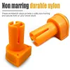 8Pcs Workbench Peg Brake Stops Clamp 19/20mm Dogs Woodworking Table Limit Block
