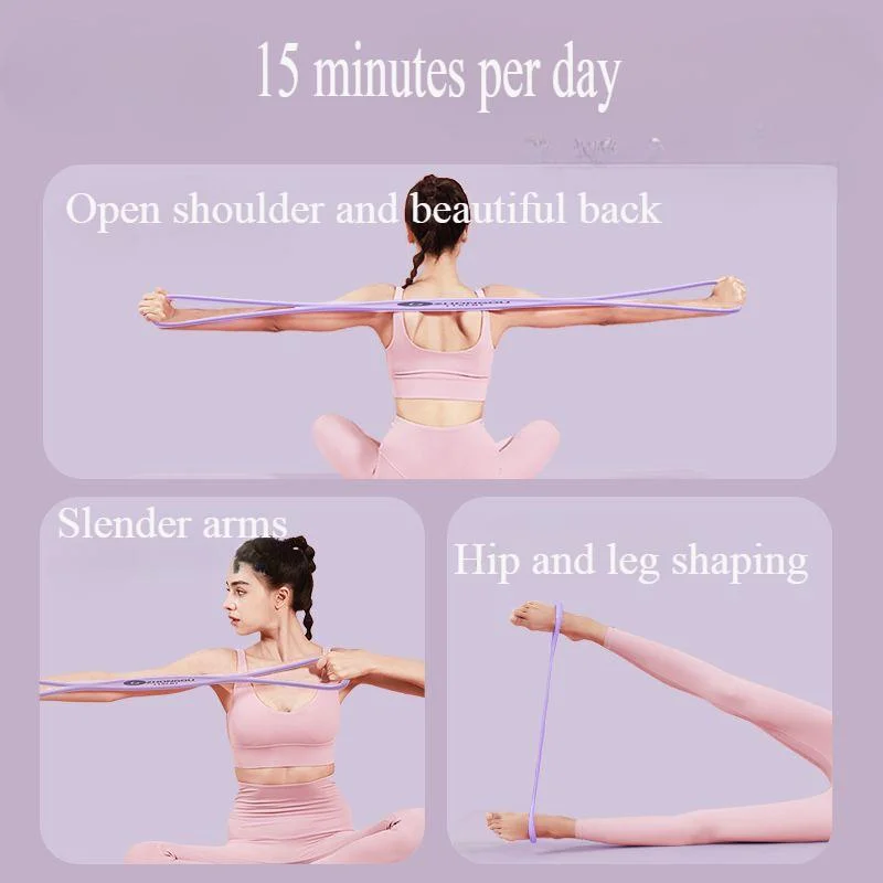 🏆Flash Sale⚡ 50K+ SOLD! Almost Gone-💥🔥Resistance Bands. Figure 8 Exercise Bands for Women Men