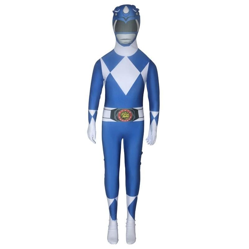 Mighty Morphin Power Rangers Kids Boy Girl Cosplay Costume