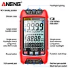 9999 Counts Capacitance Auto Range True RMS NCV LED Digital Multimeter (Red)