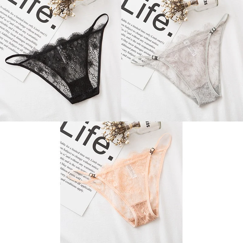 3pcs Sexy Briefs Lace Panties For Woman Underwear Briefs Hot Sale Female Breifs Underwear For Woman Panties Sexy Ladies Briefs