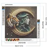 Diamond Painting-DIY Full Round Drill Beauty and Tiger