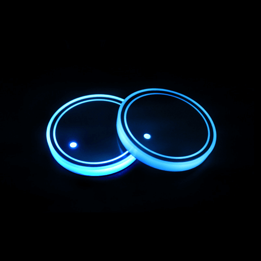Car LED Cup Holder Lights
