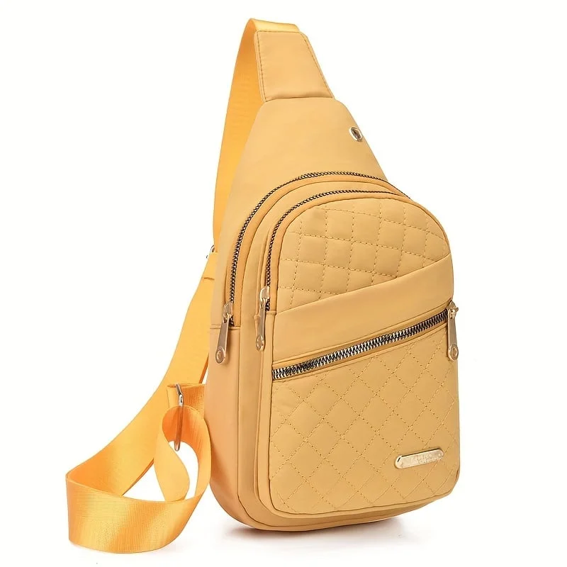 🔥Last Day Sale 49% OFF🏆️Anti-Theft Solid Color Crossbody Bag for Daily Travel