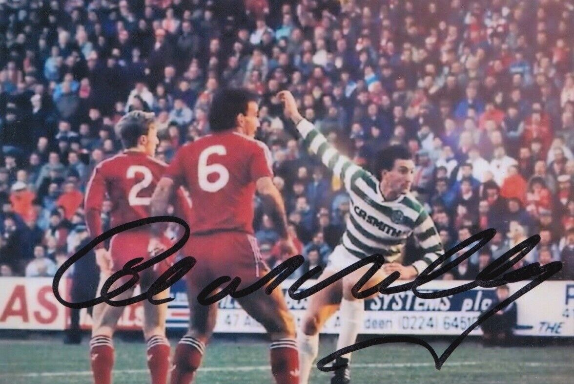 ALAN MCINALLY HAND SIGNED 6X4 Photo Poster painting CELTIC FOOTBALL AUTOGRAPH