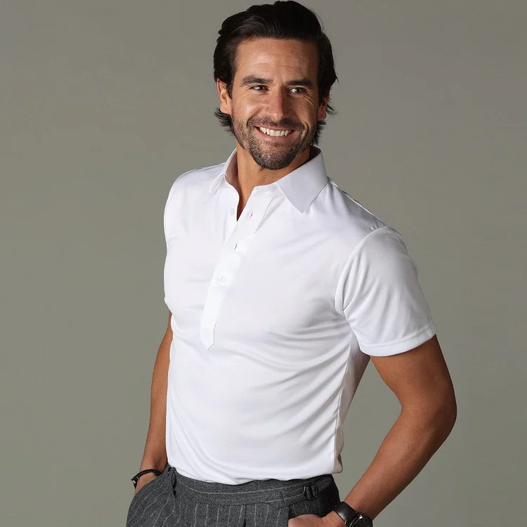 Semi-Spread Collar Polo