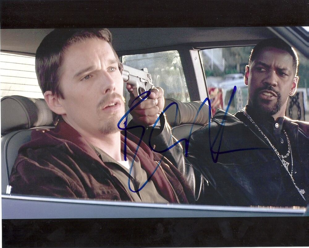 ETHAN HAWKE 'TRAINING DAY' JAKE HOYT SIGNED 8X10 PICTURE *COA 1