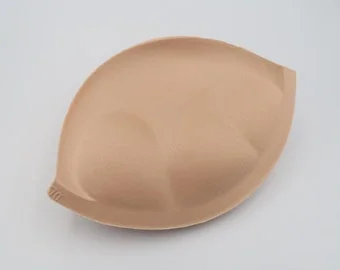 Pornhint Solid Nude Foam Filled Big Push Up Bra Cups Molded Bra Cups Lingerie Wedding dresses Dance Costumes Evening Dresses Bra Insert pushup IAL03