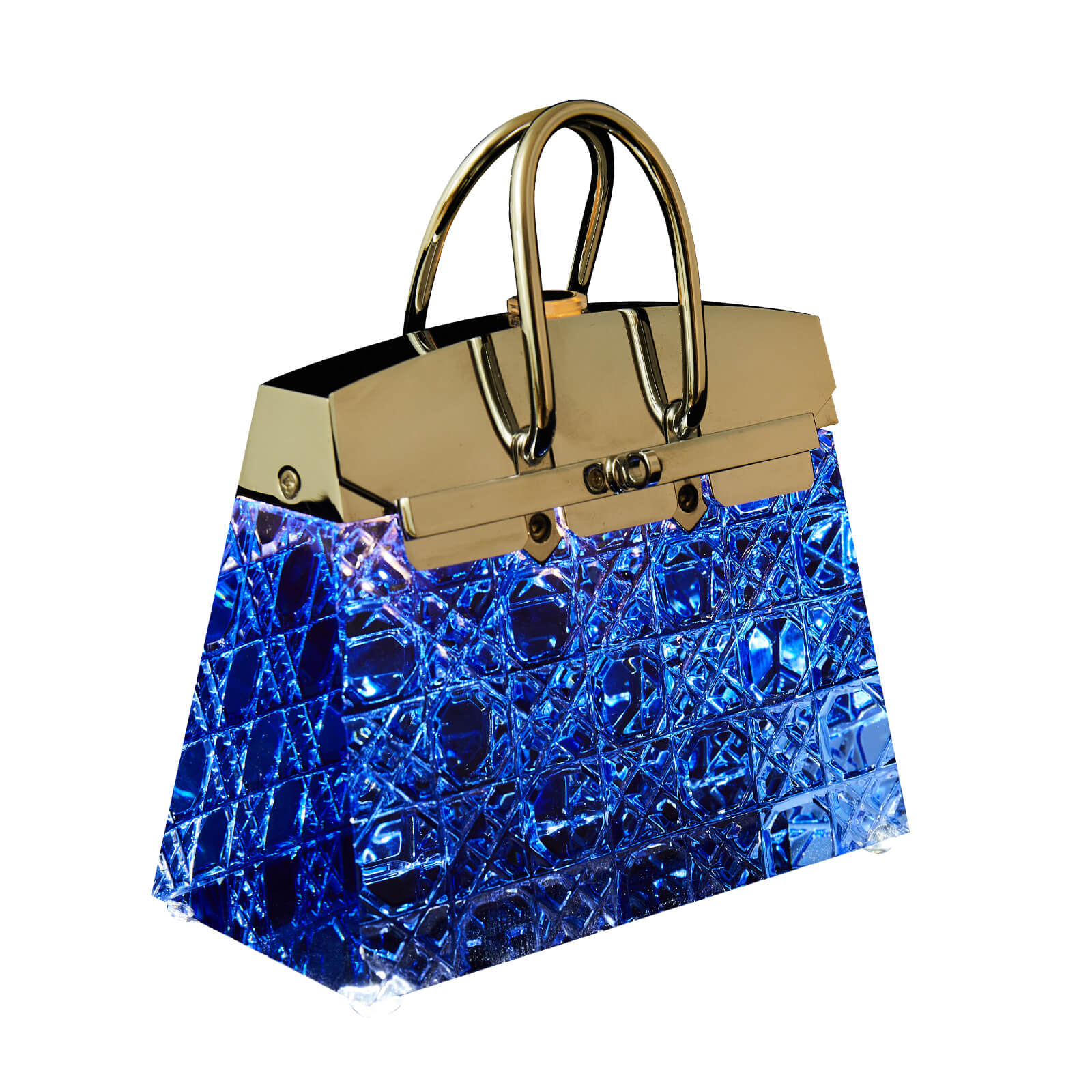 Modern Luxurious Crystal Bag Lamp