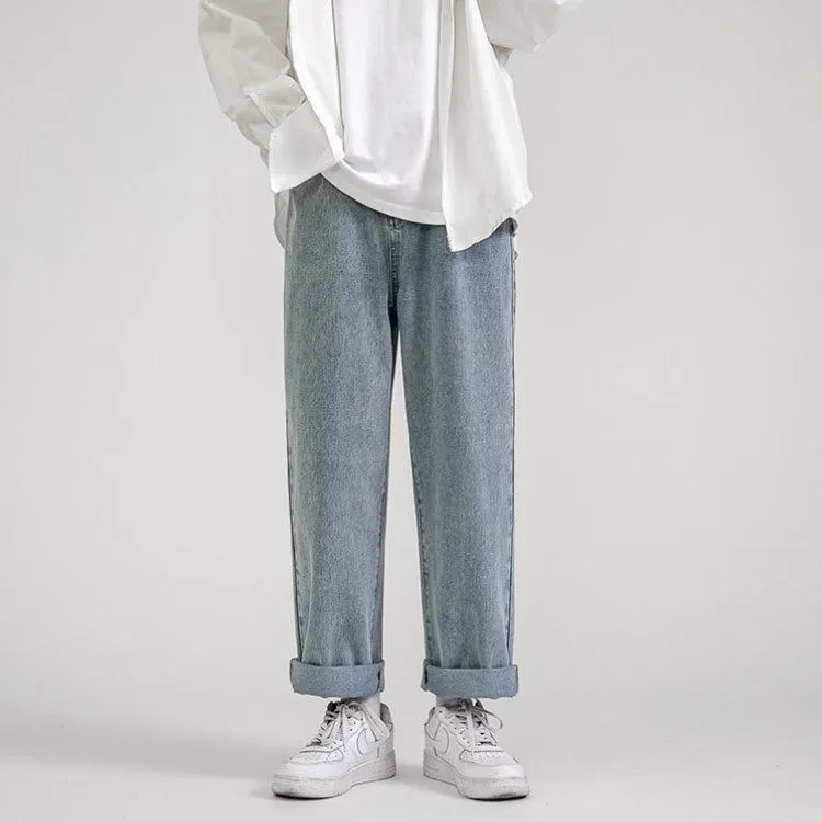 Brownm Boy Washed Baggy Jeans