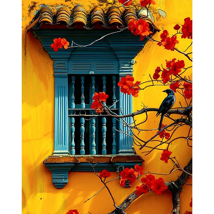 House Flowers - Painting By Numbers - 40*50CM gbfke