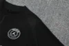 Paris Saint-Germain 25-26 1/4 Zip Tracksuit  Black Chandal