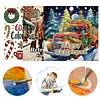 3PCS Christmas Coloring Book Set Mindfulness Art Books for Adults 