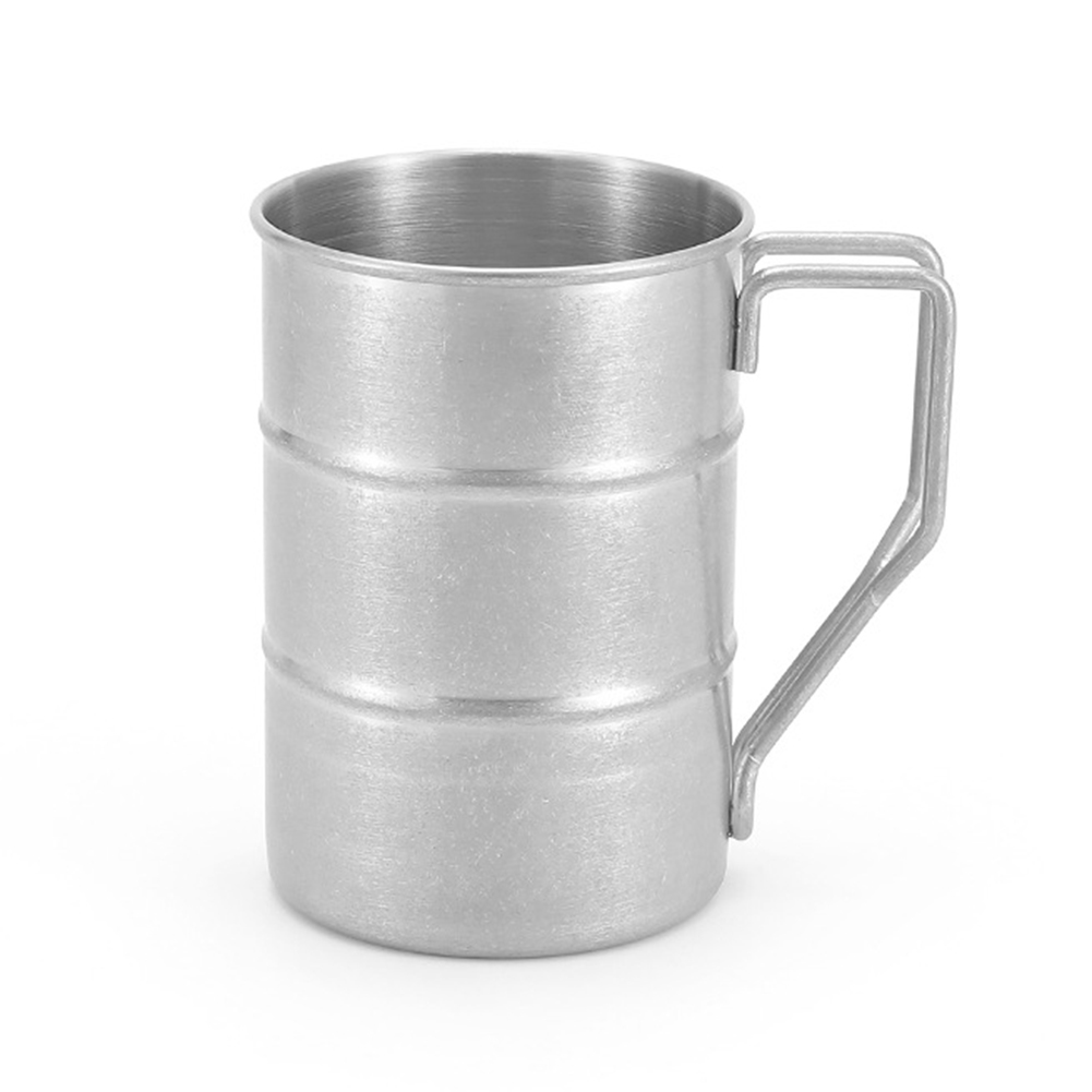 

Outdoor Stainless Steel Cup Industrial Style Portable Camping Retro Mug, 501 Original