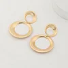 Creative Vintage Alloy Electroplating Drop Drop Earrings