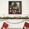 (40*40cm)Christmas Cats Tree - Full Round Drill Diamond Painting