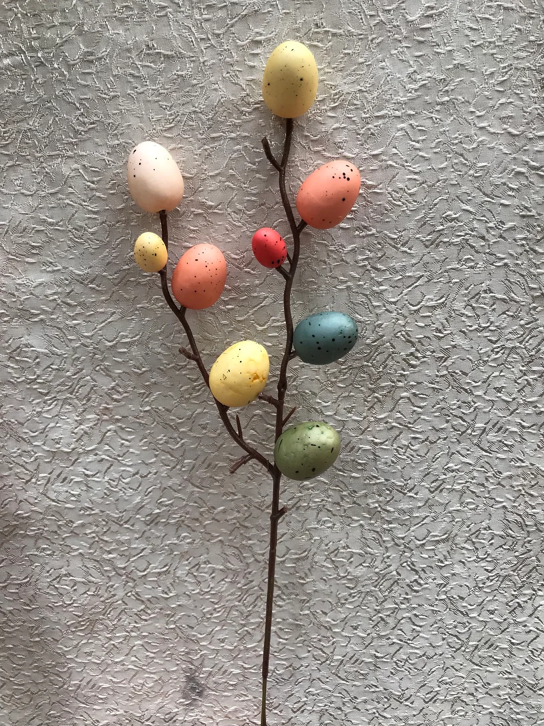 1PC New Creative Easter Egg Tree Decor Creative Branch With Painting Eggs Easter Egg Decoration Easter Supplies Party Suplies