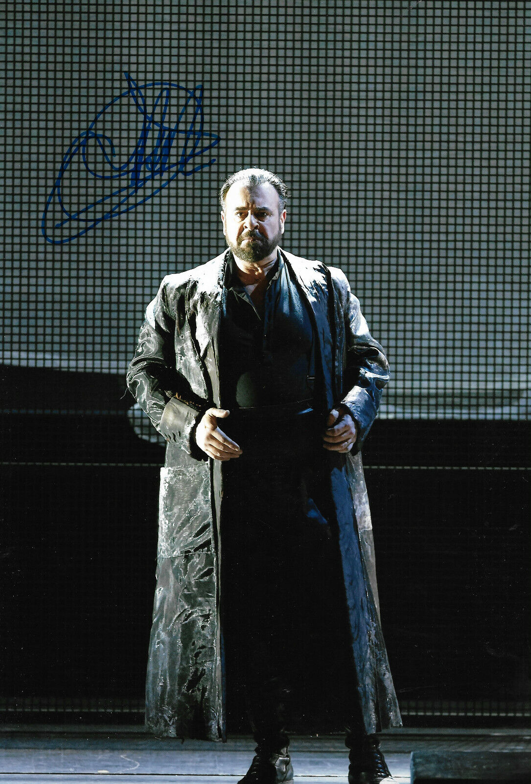 Carlos Alvarez Opera signed 8x12 inch Photo Poster painting autograph