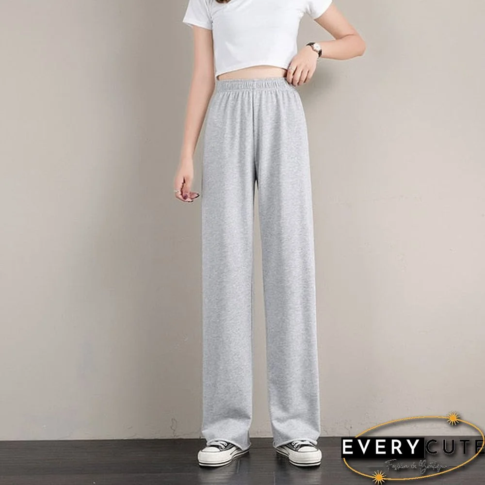 Women's pants female streetwear joggers oversize high waisted Korean style Fashion wide leg harajuku new sweatpants baggy
