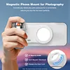 Magnetic Handheld Phone Selfie Stick BT Portable Photography Selfie Phone Grip Phone Holder Shooting Aid Compatible for iPhone for Magsafe & Android