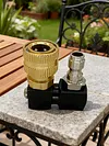 360 Rotating High Force Washer Adapters Adjustable Cleaner Universal Joint High Force Hose Connector for Car Garden