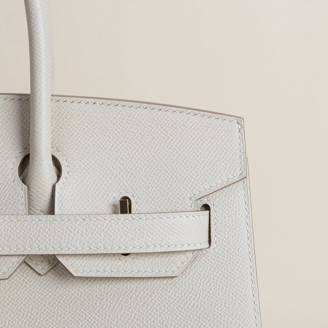 Birkin 30cm Epsom  CC10 Craie  GHW