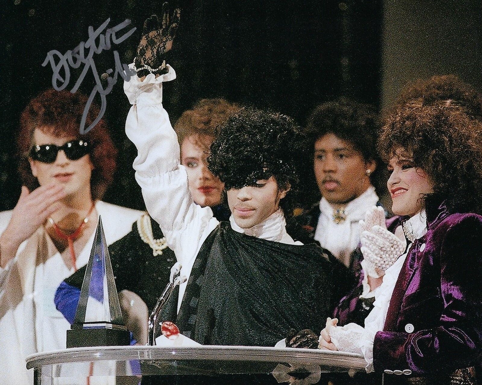 GFA Prince the Revolution * DOCTOR FINK * Signed 8x10 Photo Poster painting PROOF D10 COA