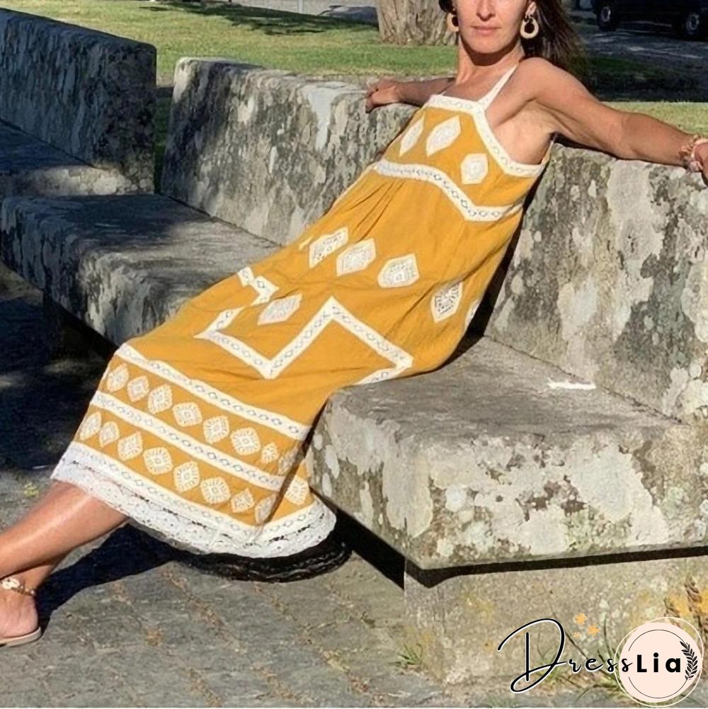 Bohemian Loose Casual Large Size Dress