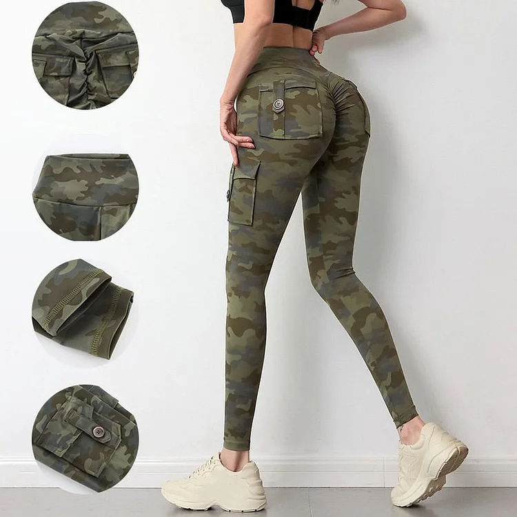 Legging Cargo Academia - ARMY GIRL