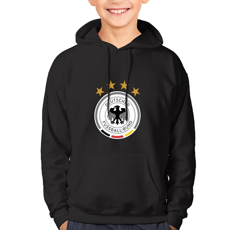 Allemagne Sweat &Agrave; Capuche Avec Maillot De Surv&ecirc;tement Gar&ccedil;on Junior
