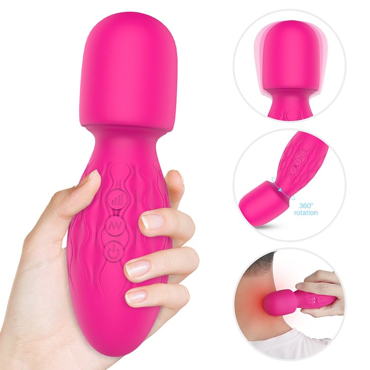 Retail Massage Toy Memory Function USB Wand Massager For Women