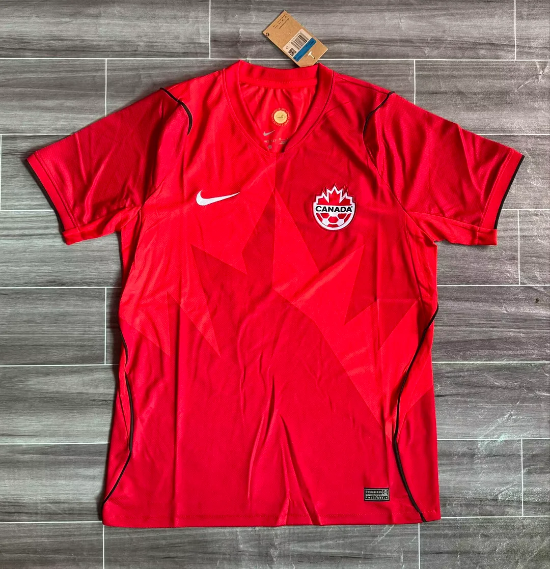 2026 Canada National Home Soccer Jersey Thai Quality