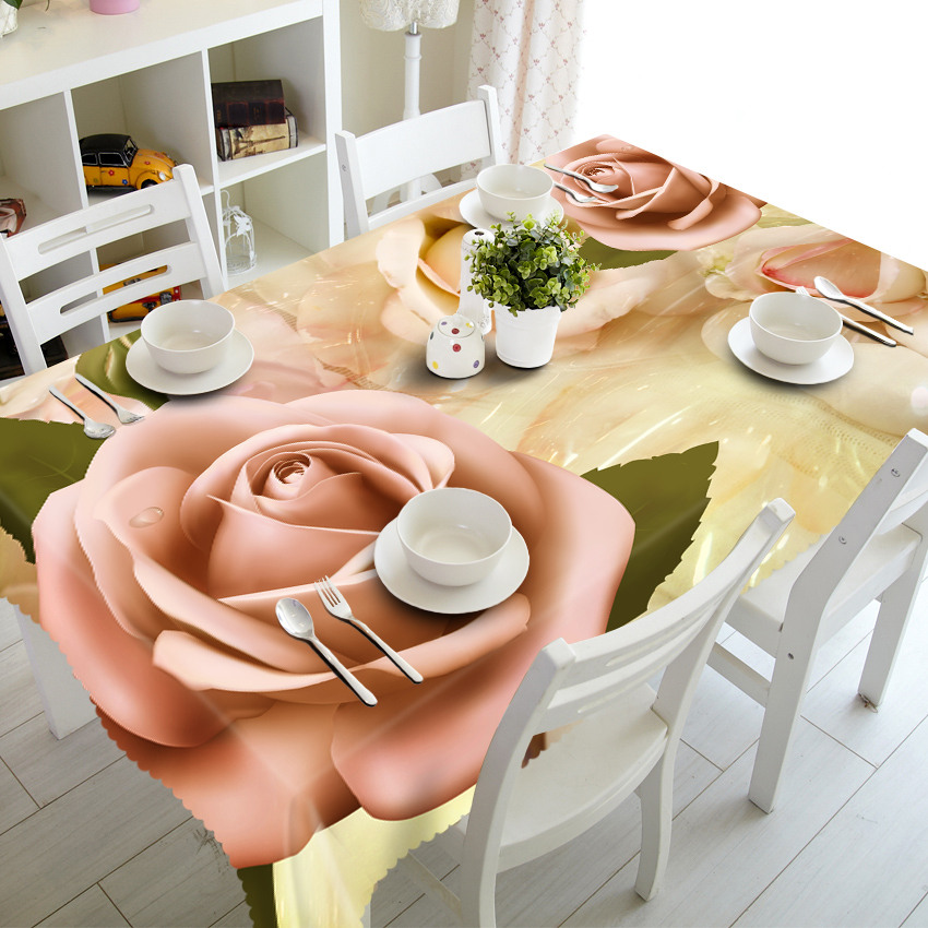 

Lily - 3D Tablecloth, 140*180cm, 501 Original