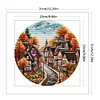 (Stamped/Counted) Autumn Street-14CT Cross Stitch 31*31cm/12.2*12.2in tapestrymarket