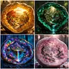Crystal Secret Realm Full DIY 5D Round Drill Diamond Art Kits 40*40cm Diamond Dots Paintings Picture Arts Craft Diamond Crystal Rhinestones Painting Kits for Adults Beginner Home Wall Decoration Gift