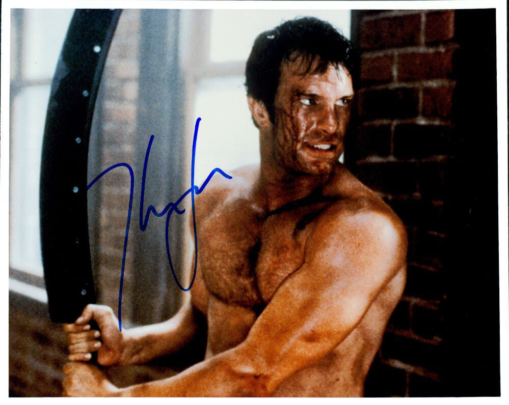 Thomas Jane (The Punisher) signed authentic 8x10 Photo Poster painting COA