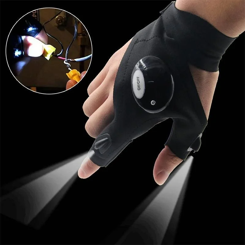 Meladen™ LED-Handschuhe mit wasserdichter Beleuchtung