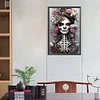 Skeleton Girl - Round AB Drills Diamond Painting(65*45cm)