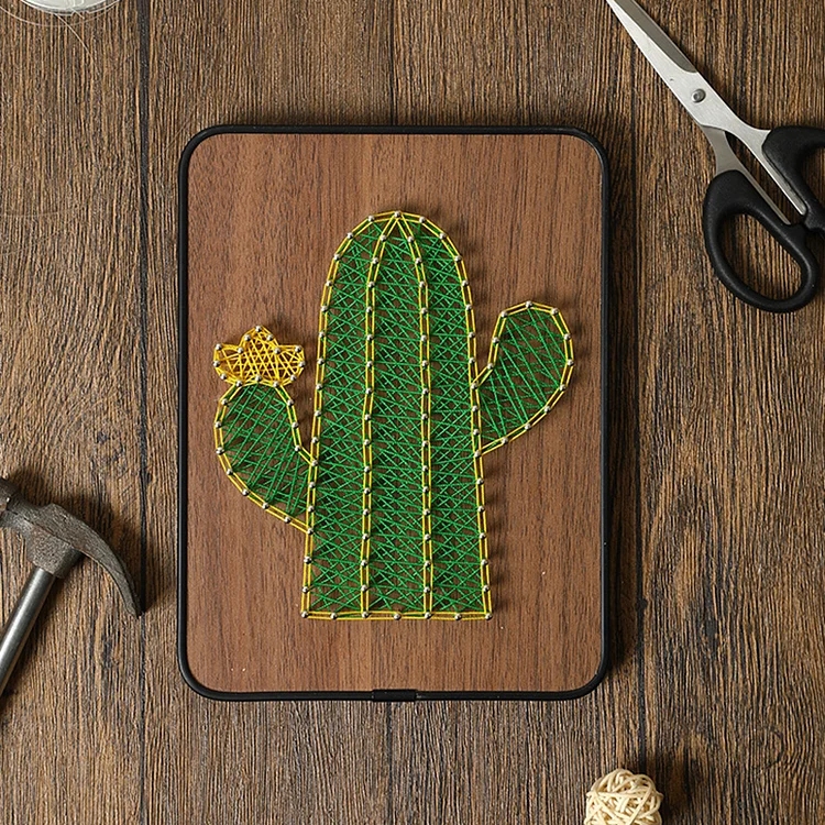 String Art - Cactus