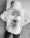 Nordic Yggdrasil Print Hoodie by Inlyline