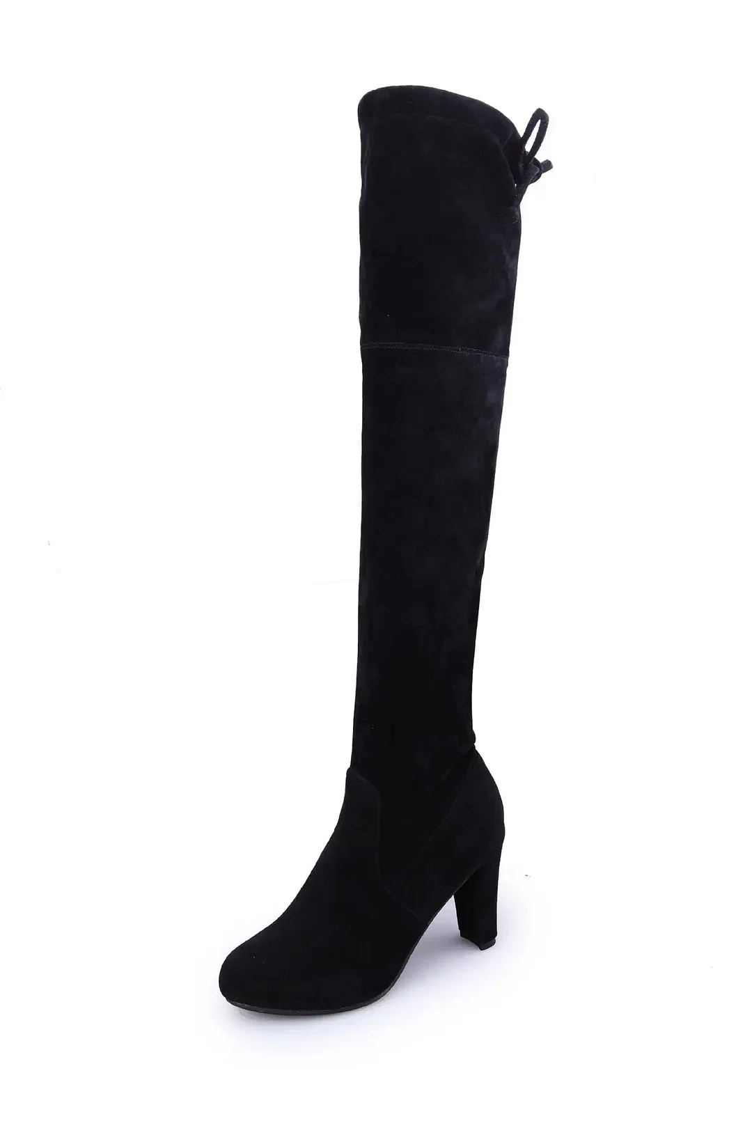 Vstacam 2022 New Faux Suede Slim Boots Sexy Over The Knee High Women Fashion Winter Thigh High Boots Shoes Woman Fashion Botas Mujer