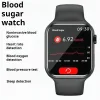 Bezbolesny pomiar poziomu glukozy we krwi, tętna, ciśnienia krwi, tlenu we krwi, inteligentny zegarek do monitorowania zdrowia