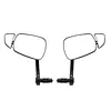 for 15-22mm Handlebars ABS Rearview Mirror EBike & Commuter for Road Safety