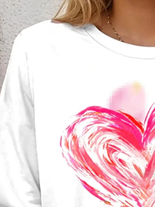 Women Half Sleeve V-neck Solid Color Dress