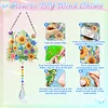 2pcs Easter Egg Diamond Painting Double-sided Crystal Window Suncatcher Craft Set Birthday Gifts Home Garden Decor Hanging Kit