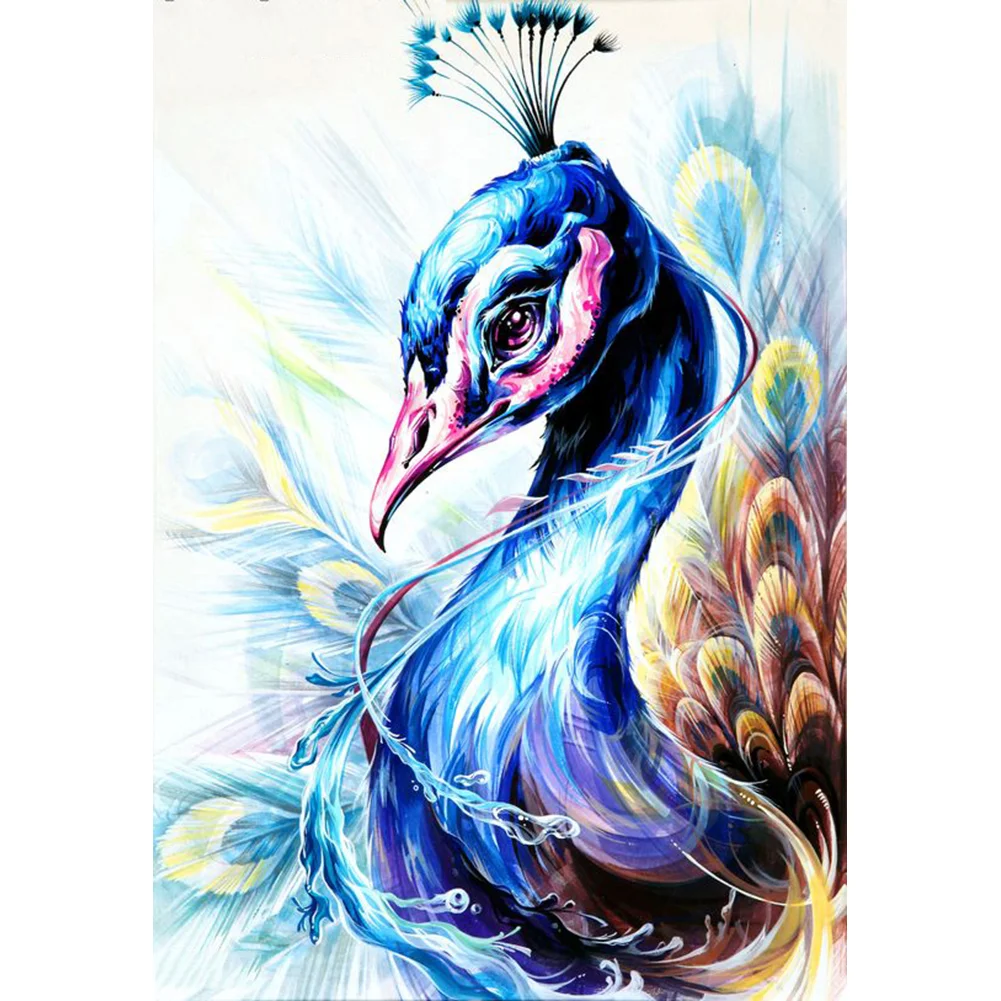 Full Square Diamond Painting - Peacock