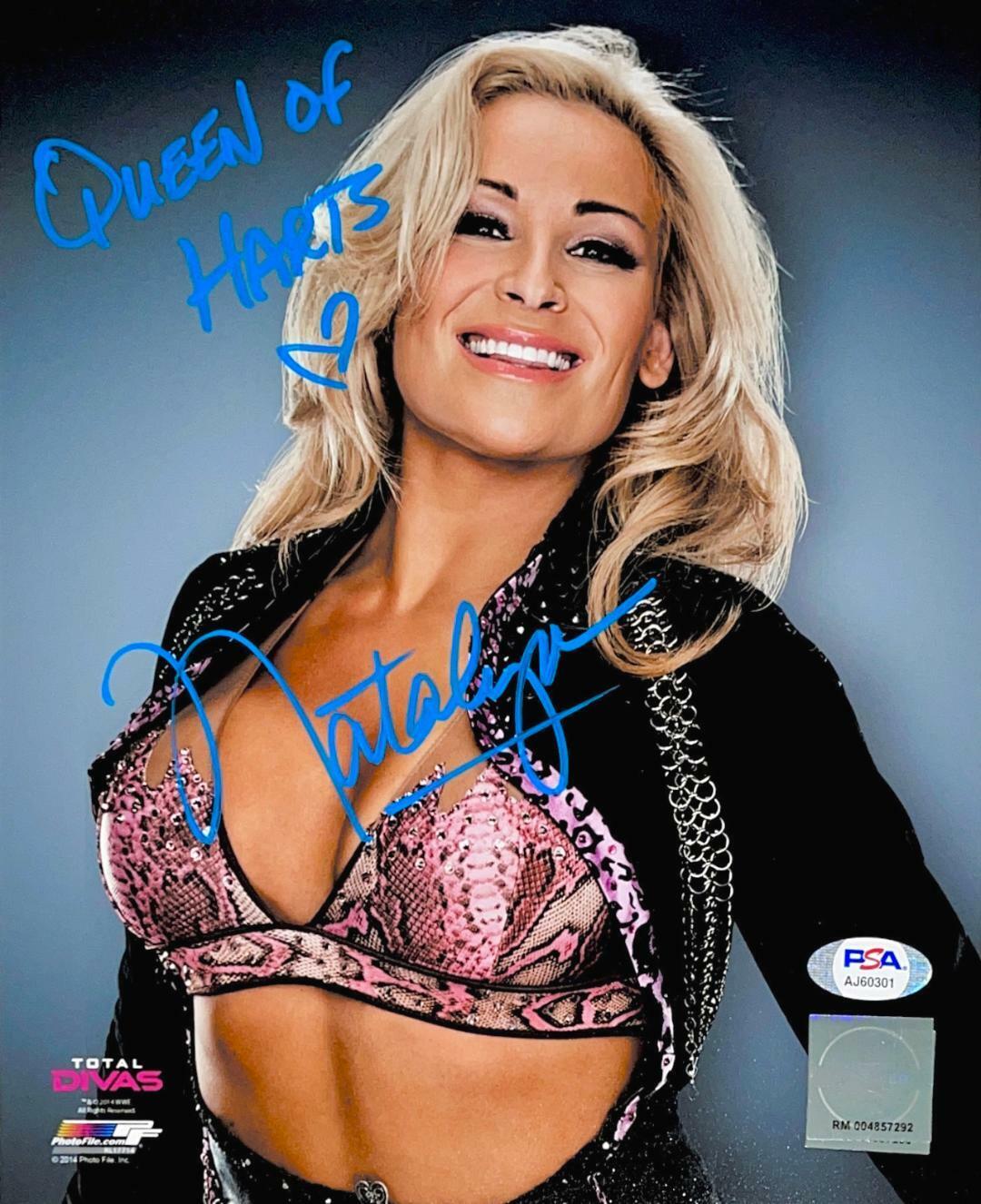 WWE NATALYA HAND SIGNED AUTOGRAPHED 8X10 Photo Poster painting WITH PROOF AND PSA DNA COA 5