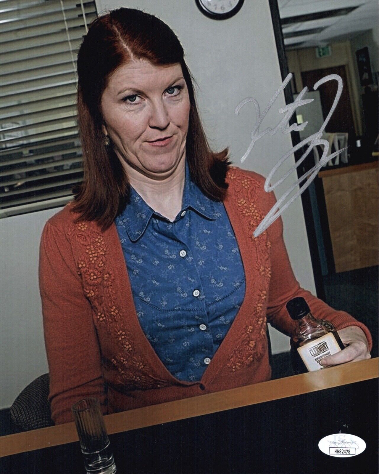 KATE FLANNERY Hand Signed 8X10 THE OFFICE Photo Poster painting IN PERSON Autograph JSA COA Cert