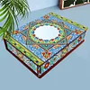 (US Local)Diamond Painting Storage Box DIY 5D Diamond Painting Jewelry Box for Women (A)