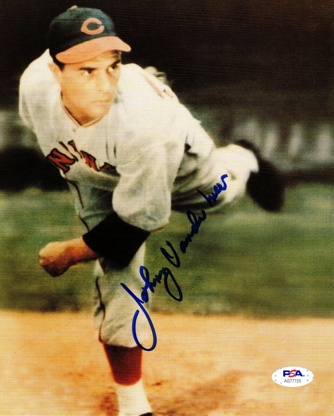 John Vander Meer autographed signed 8x10 Photo Poster painting MLB Cincinnati Reds PSA COA